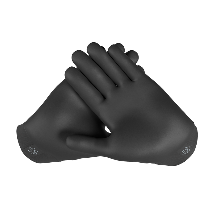 Black Batting Gloves — Quantum Orbit by Phenom Elite