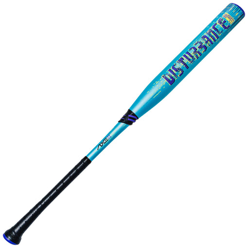 Axe Disturbance USA Slowpitch Bat balanced with Flared Axe Handle, 2-piece composite, full bat view