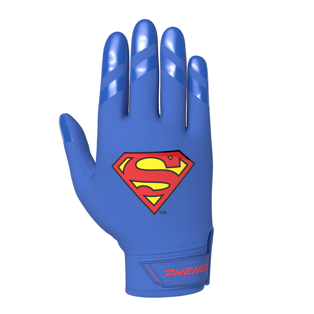 Superman Batting Gloves Quantum Orbit by Phenom Elite