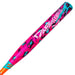 Axe Dabacle Dual Stamp Slowpitch Bat Balanced Axe Handle — barrel detail, Hyperflex composite