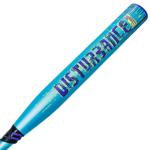 Axe Disturbance USA Slowpitch Bat Balanced Flared Handle — barrel detail, Hyperflex composite