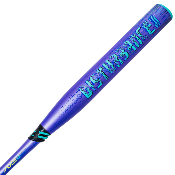 Axe Disturbance USA Slowpitch Bat Endloaded Axe Handle — Axe Handle knob detail view