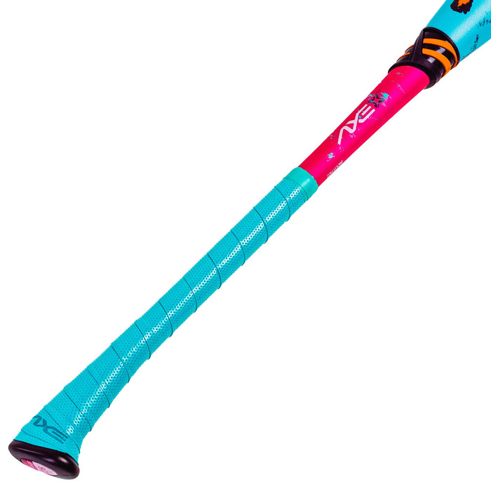 Axe Dabacle Dual Stamp Slowpitch Bat Endloaded Axe Handle — grip detail