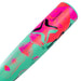Axe WARP USA Tee Ball Baseball Bat -13 with Axe Handle — barrel detail, Charged Carbon construction
