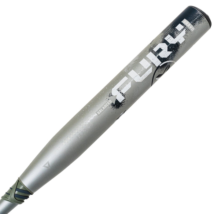 Axe Fury Bravo USSSA Slowpitch Bat Balanced Flared Handle — barrel detail, Hyperflex composite