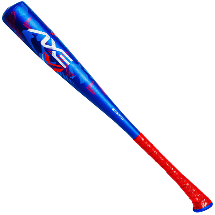 Axe Strato USA Tee Ball Baseball Bat -11 with Axe Handle — barrel logo and graphics close-up