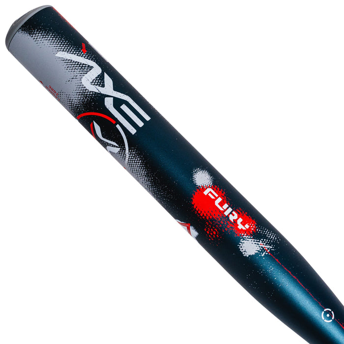 Axe Fury Bravo USSSA Slowpitch Bat | 1 oz. Endloaded | 12” Barrel | Flared Handle