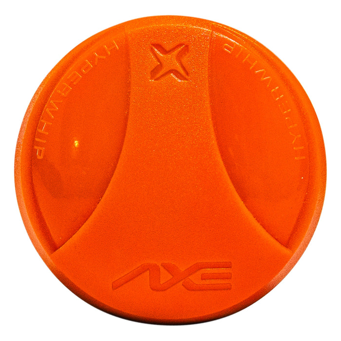 Axe Dabacle Dual Stamp Slowpitch Bat Endloaded Flared Handle — neon barrel graphics close-up