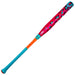 Axe Dabacle Dual Stamp Slowpitch Bat Balanced Flared Handle — endcap detail