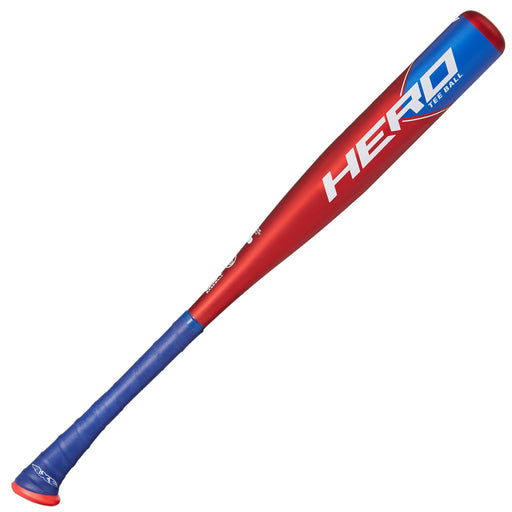 Axe Hero USABAT Tee Ball Bat -11 with 2-1/4 inch barrel and Axe Handle, side view of tee ball bat