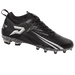 Phenom Elite Quantum Speed 2.0 black football cleat — low-cut speed cleat, side view