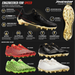 Gold Rush Black & Gold Cleats — Quantum Carbon — Phenom Elite Quantum Carbon cleat