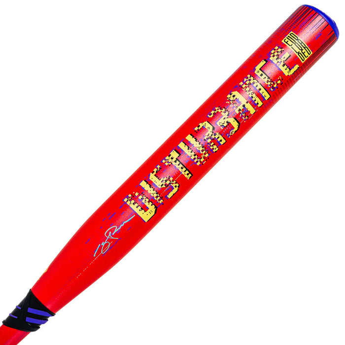 Axe Disturbance SSUSA Slowpitch Bat Kyle Pearson Signature — barrel detail, Hyperflex composite construction