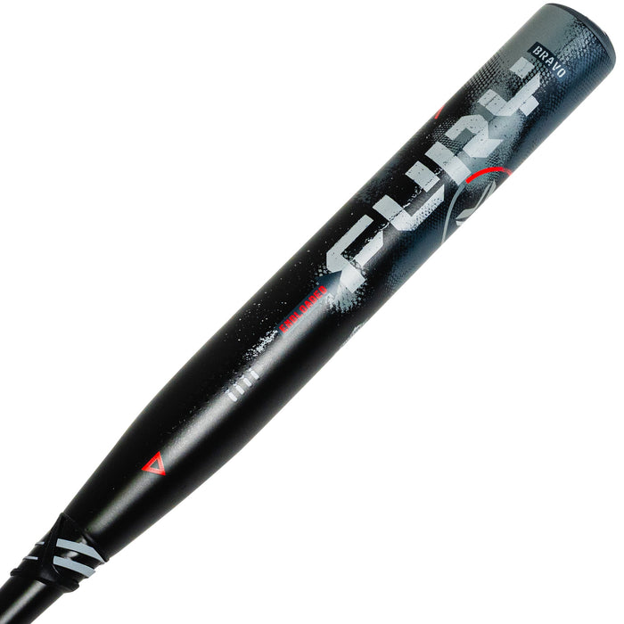 Axe Fury Bravo USSSA Slowpitch Bat Endloaded Flared Handle — barrel detail, Hyperflex composite