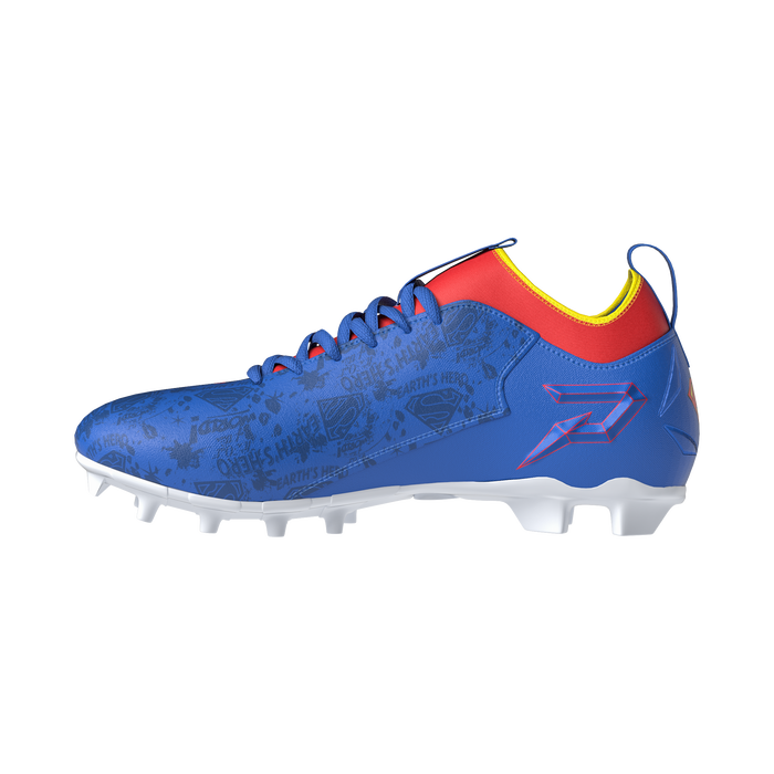 Phenom Elite Superman cleat — angled view of upper
