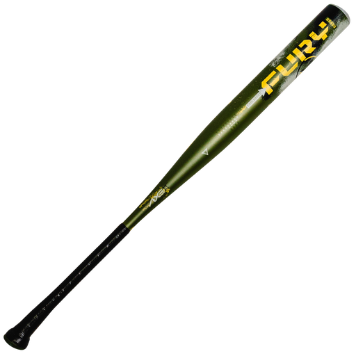 Axe Fury Bravo 1-Piece USSSA Slowpitch Bat endloaded with Flared Axe Handle, 1-piece composite, full bat view