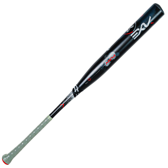 Axe Fury Bravo USSSA Slowpitch Bat Endloaded Flared Handle — Flared knob detail view
