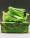 Phenom Elite Rick and Morty cleat lifestyle photo — outdoor field shot