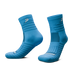 Phenom Elite Quantum Knit padded quarter socks — columbia blue, performance baseball and softball socks