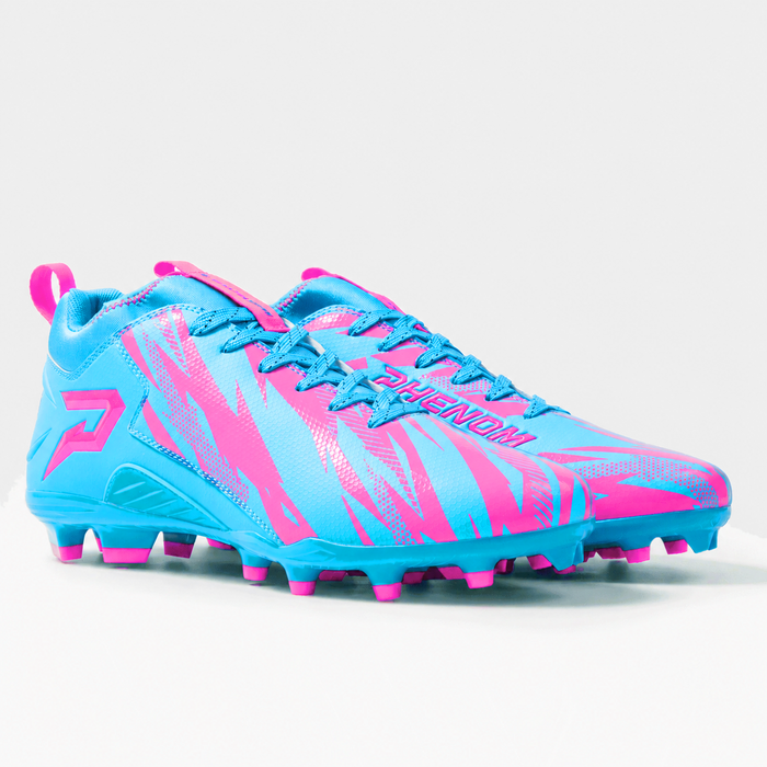 Cotton Candy Baseball Cleats Quantum Speed 2.0 by Phenom Elite