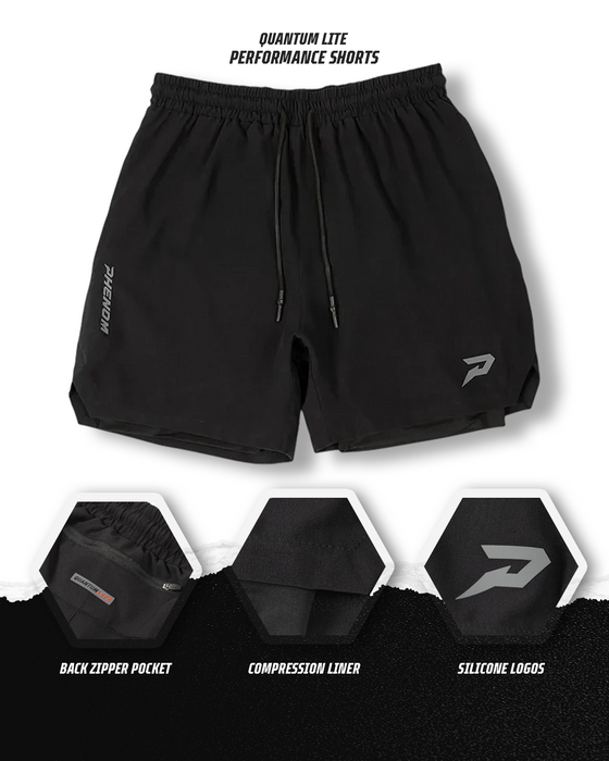 Phenom Elite Baseball Quantum Lite Performance Shorts 2.0 — lifestyle on-model view