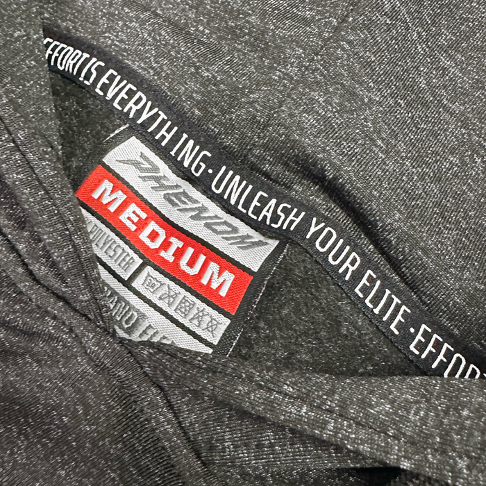 Phenom Elite Baseball Nano Fleece short sleeve performance hoodie — hood detail with lining