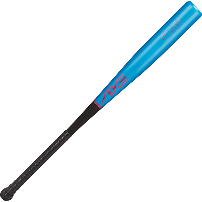 Axe Youth Pro Maple Composite Wood Baseball Bat -5 in Aqua Strike colorway with Youth Axe Handle, full bat view