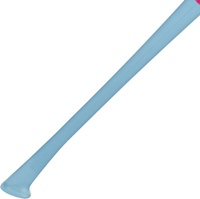 Axe Pro Series Maple Wood Bat SPD 271 Velvet Sky with Axe Handle — endcap detail