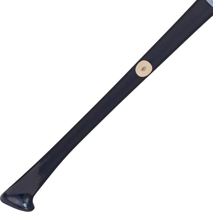 Axe Pro Series Maple Wood Bat PWR 243 Frostbite with Axe Handle — Axe Handle knob and PWR turn detail