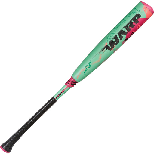 Axe WARP USSSA Baseball Bat -10 with Flared Axe Handle, 3-piece composite bat, full bat view