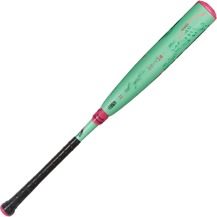 Axe WARP USSSA Baseball Bat -10 with Flared Axe Handle — Flared knob detail view