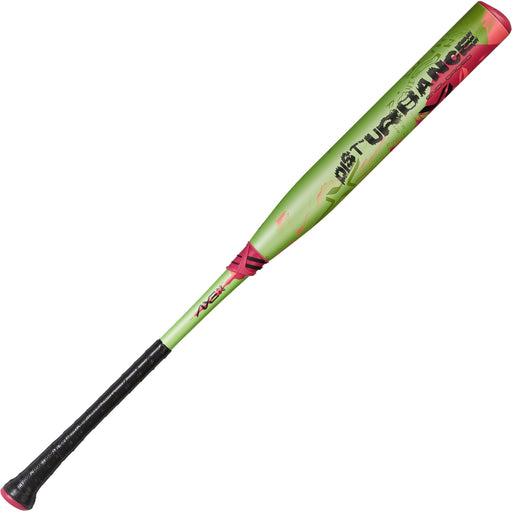 Axe Disturbance USA Slowpitch Softball Bat endloaded with Flared Axe Handle, 2-piece composite, full bat view