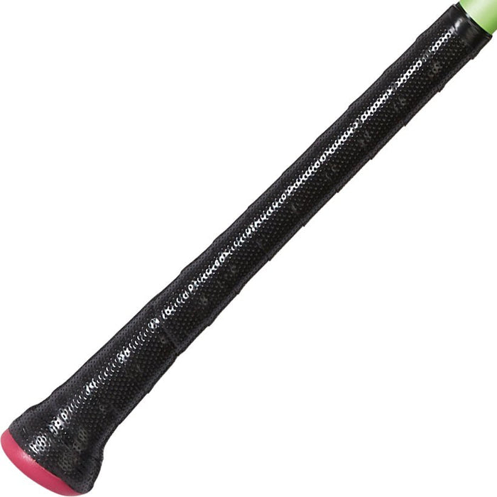 Axe Disturbance USA Slowpitch Softball Bat Endloaded Flared Handle — barrel logo close-up