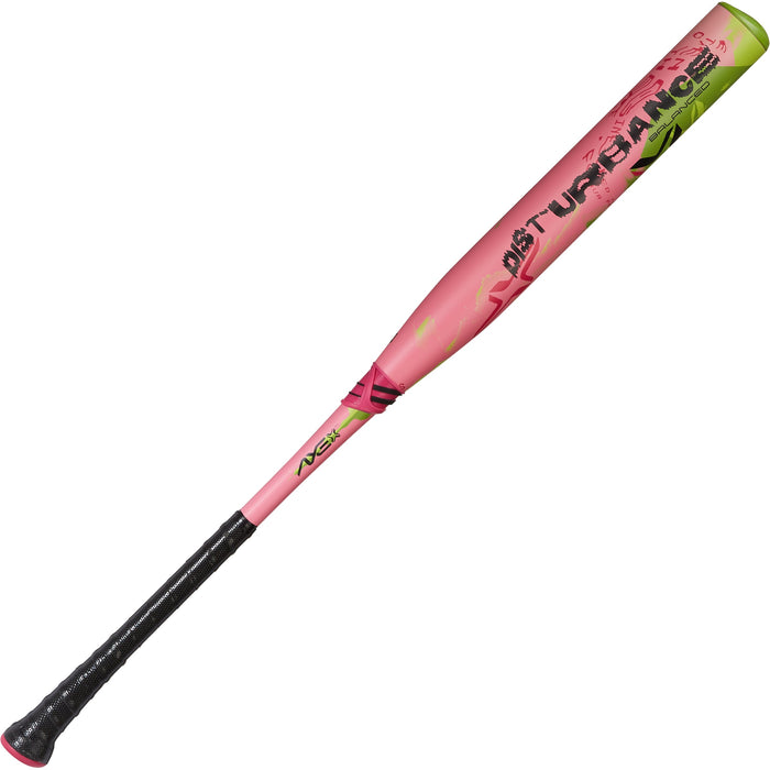 Axe Disturbance USA Slowpitch Softball Bat balanced with Flared Axe Handle, 2-piece composite, full bat view