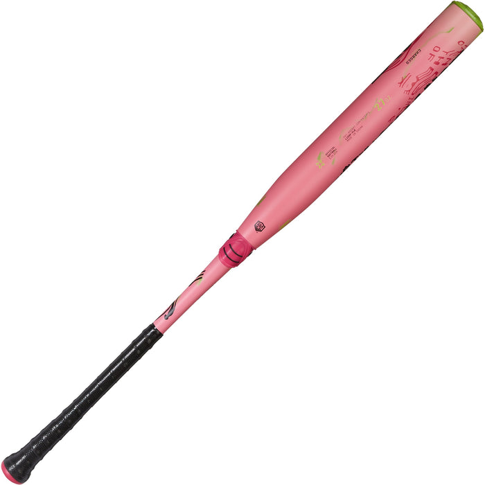 Axe Disturbance USA Slowpitch Softball Bat Balanced Flared Handle — endcap detail