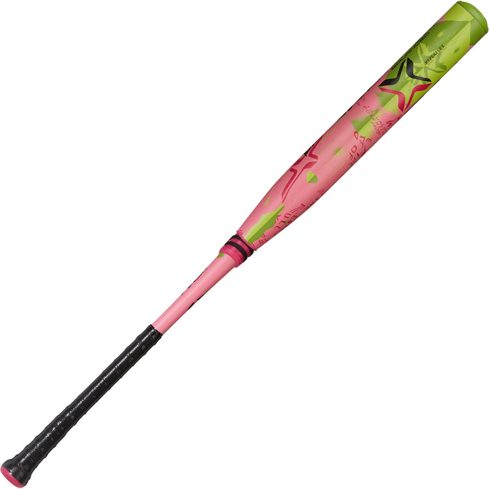 Axe Disturbance USA Slowpitch Softball Bat Balanced Flared Handle — Flared knob detail view