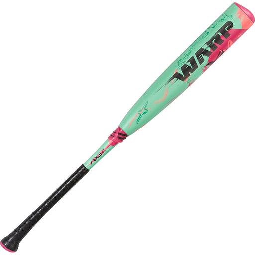 Axe WARP USSSA Baseball Bat -8 with Flared Axe Handle, 3-piece composite travel ball bat, full bat view