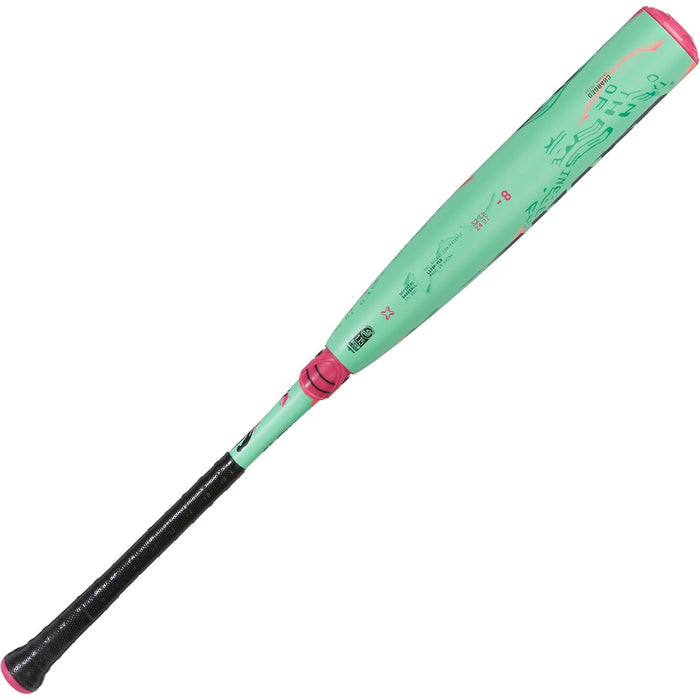 Axe WARP USSSA Baseball Bat -8 with Flared Axe Handle — Flared knob detail view
