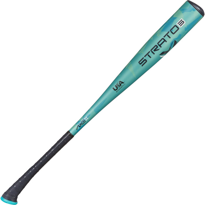 Axe Strato 3 USA Baseball Bat -10 with Axe Handle, 1-piece alloy USA Bat, full bat view