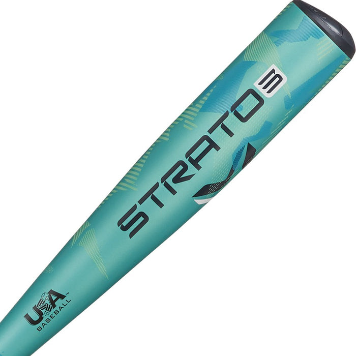 Axe Strato 3 USA Baseball Bat -10 with Axe Handle — barrel detail, CNC Precision construction