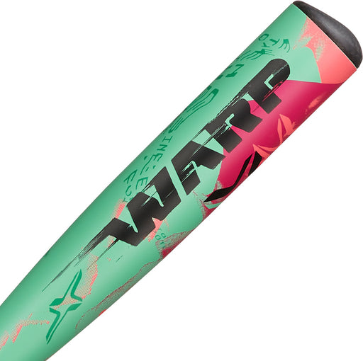 Axe WARP USSSA Baseball Bat -5 with Flared Axe Handle — barrel detail, ShieldBoost composite