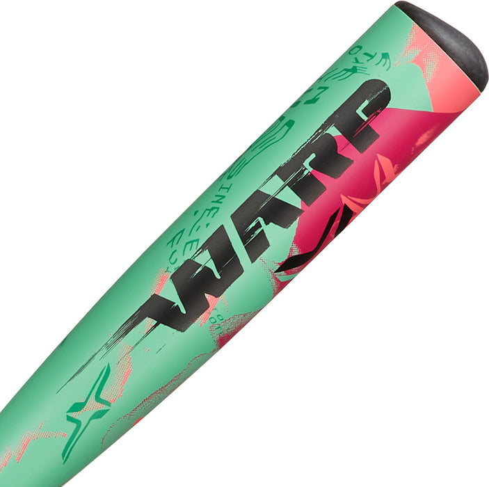 Axe WARP USSSA Baseball Bat -5 with Flared Axe Handle — barrel detail, ShieldBoost composite