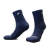 Phenom Elite Quantum Knit padded quarter socks — navy, performance baseball and softball socks