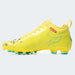 Phenom Elite SpongeBob cleat — angled side view of yellow upper
