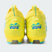 Phenom Elite SpongeBob cleat — side profile, low-cut speed silhouette