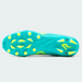 Phenom Elite Scooby-Doo Mystery Machine cleat — angled view of teal and orange upper