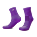 Phenom Elite Quantum Knit padded quarter socks — purple, performance baseball and softball socks