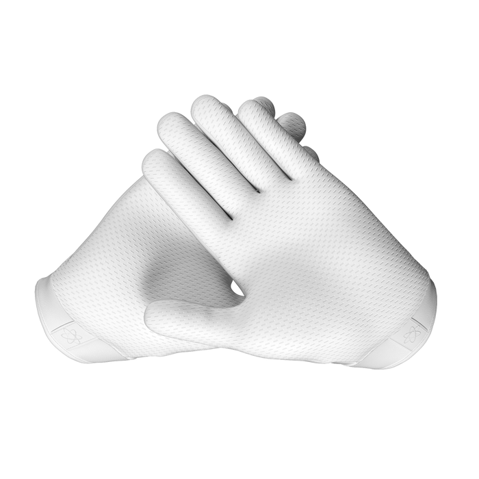 White Batting Gloves — Quantum Orbit by Phenom Elite