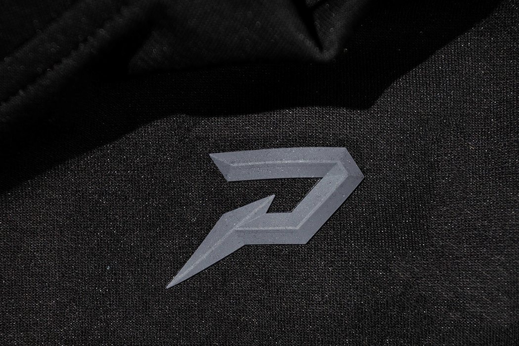 Phenom Elite Baseball Performance Scooped Hem Hoodie — side view detail of construction