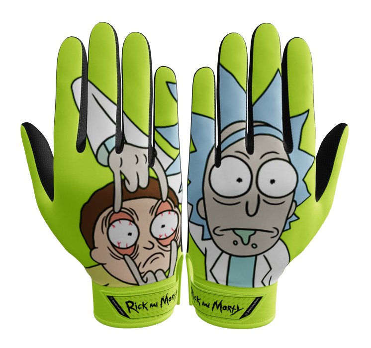 Rick and Morty Batting Gloves - Quantum Orbit by Phenom Elite